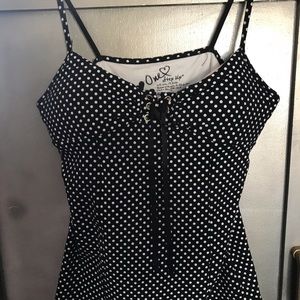NWOT tank with built in bra!